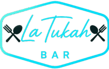 tukah logo tenedor negro